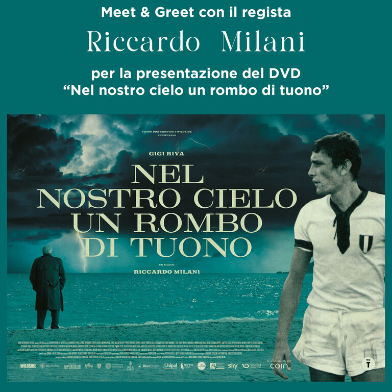 7 NOVEMBRE MEET&GREET PER IL FILM SU GIGI RIVA